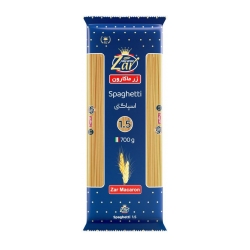 مشخصات، قیمت و خرید ماکارونی و پاستا زر ماکارون مدل اسپاگتی قطر 1.5 زر ماکارون مقدار 700 گرم